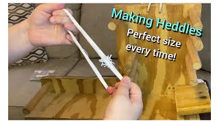 How to Make Heddles for an Inkle Loom [upl. by Earahs]