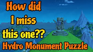 Fontaine Hydro Monument Puzzle [upl. by Nnayllas662]