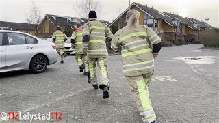 BRANDWEER RENT NAAR TANKAUTOSPUIT  MELDING REANIMATIE Politie Brandweer  Ambulance MMT met spoed [upl. by Nelson686]