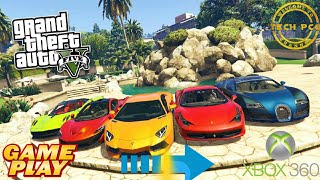 Xbox 360 GTA 5 Gameplay Full Highly Compressed Jailbreak  Tech PCG  GTA5CARS [upl. by Alarick654]