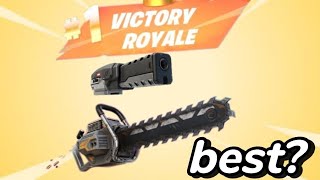 tge last game of fortnite chapter 5 season 4only purple weapons only challenge [upl. by Aerdnaz]