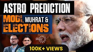 Astrological Prediction of Narendra Modi Seats amp Muhrat  Election Prediction  Kaartik Gor [upl. by Cly377]