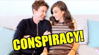 REACTING TO CONSPIRACY THEORIES ABOUT OUR RELATIONSHIP [upl. by Anthea]