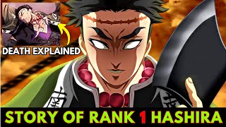 All about Gyomei Himejima the Rank 1 Hashira  Strength Death How [upl. by Letsyrk]