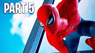 Spider Man PS4 Walkthrough Part 5 Marvels SpiderMan PS4 Pro Gameplay [upl. by Baelbeer]