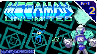 Mega Man Unlimited Fangame  Part 2  I Hate Yoku Man [upl. by Neerual938]