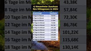 Arbeitgeber Zuschuss fürs Mittagessen [upl. by Emerson]