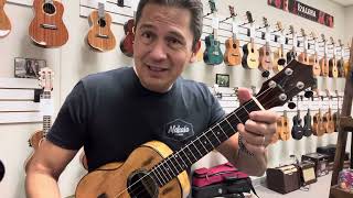 Aquila Nylgut vs Fluorocarbon Ukulele String Comparison at Aloha City Ukes [upl. by Parks]