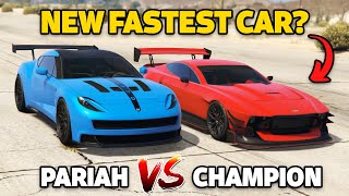 GTA 5 Online CHAMPION VS PARIAH WHICH IS FASTEST [upl. by Polash130]