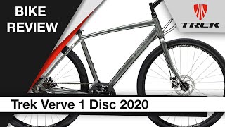 Trek Verve 1 Disc 2020 bike review [upl. by Akessej]