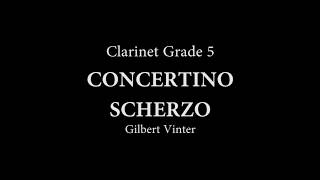 Gilbert Vinter Concertina SCHERZO for Clarinet and Piano [upl. by Anastase]