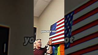 Dad Outraged After 🇺🇸 Flag Removed from Classroom mindfulness [upl. by Stickney]