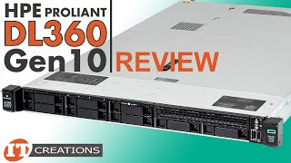 HPE ProLiant DL360 Gen10 Server Review  IT Creations [upl. by Nimrak131]