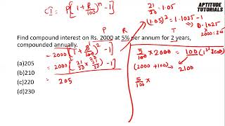 Compound Interest in Formula amp Percentages Method aptitude reasoning compoundinteresttricks [upl. by Wye]