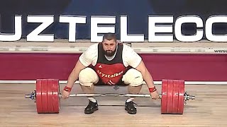 225 kg SNATCH  ALL TIME WORLD RECORD  Lasha TALAKHADZE  2021 World Weightlifting [upl. by Undry]