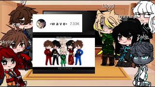 Ninjago react to lloyd angst and villian auWIP [upl. by Augie995]