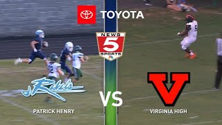 Toyota Friday Night Rivals Patrick Henry at Virginia High [upl. by Ise664]