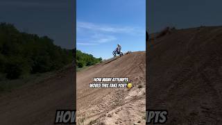 Dirt bike rider attempts impossible wheelie 🤯 [upl. by Deehsar]