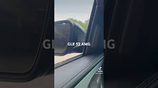 Straight pipe exhaust sound on a GLE53 [upl. by Trey509]