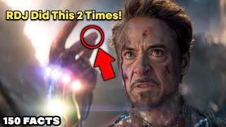 150 MindBlowing Avengers Endgame Facts You Didnt Know [upl. by Anattar]