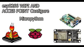 esp8266 access point and station  esp8266 micropython wifi  esp8266 programming [upl. by Henriette]