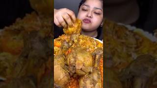 SPICY CHIKEN LEG PIECEMUTTON BIRIYANImukbang [upl. by Eelitan]