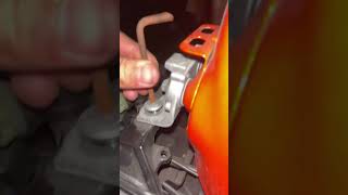 How to Remove Yamaha MT09 Tank  Replace intake filter [upl. by Finella]