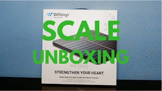 Withings Body Cardio Scale  Unboxing  Setup [upl. by Eddra]