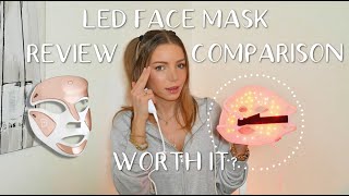 LED Face Mask Comparison • Dr Dennis Gross Spectralite • Current Body LED Mask [upl. by Lanie]