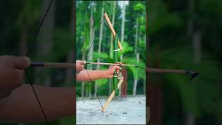 Bamboo Creations With DIY Bamboo archer Bamboo Diy Slingshots Bambooart [upl. by Beitnes]