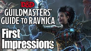 New DampD Campaign Setting Guildmasters Guide To Ravnica [upl. by Ablem605]