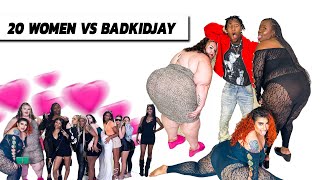 20 WOMEN VS 1 YOUTUBER BADKIDJAY [upl. by Tulley234]