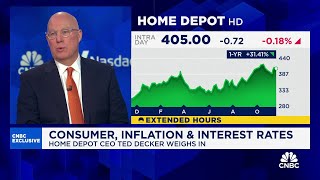 Home Depot CEO We are looking for housing to unlock [upl. by Suiradel794]