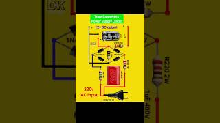 AC 220 TO DC 12 Volt short [upl. by Jehius]