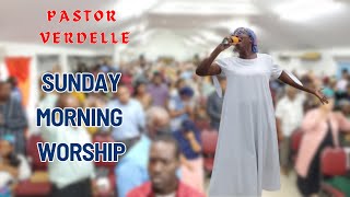 Pastor Verdelle Sunday Morning Worship [upl. by Ahsrat]