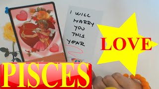 PISCES FEBRUARY 2024 I PROMISE THIS MAN WILL MARRY YOU THIS YEAR Pisces Tarot Reading [upl. by Siramaj]