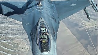 Mid Air Refueling • F16 Pilots Are Cool [upl. by Iden882]