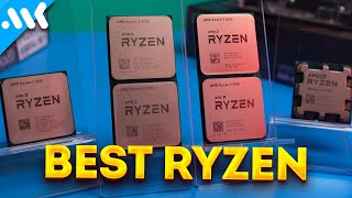 Choosing the best Ryzen CPU  AM4 and AM5 Processor Test [upl. by Carrissa]