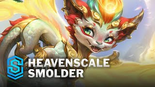 Heavenscale Smolder Skin Spotlight  League of Legends [upl. by Agbogla]