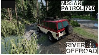 Nissan Patrol Y60 River Offroad  Nissan Patrol Y60 Extreme Offroad  Nissan Patrol Y60 Game [upl. by Angelis188]