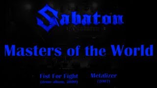 Sabaton  Masters of the World Lyrics English amp Deutsch [upl. by Schick]