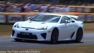 Lexus LFA Sound and Acceleration [upl. by Adaline279]