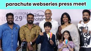 🪂parachute  webseries  press meet  krishna speech [upl. by Alim744]