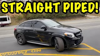 We Straight Piped a 2019 Mercedes GLE 43 AMG [upl. by Strephonn18]