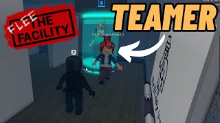 Teamer in Flee the Facility [upl. by Arraeic]