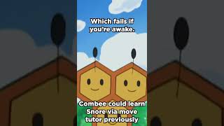 Combees Terrible Moveset Pokemon [upl. by Annirok]