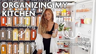 EXTREME KITCHEN ORGANIZATION haul spice drawer SATISFYING DIY makeover  hacks 2022 [upl. by Quirk245]