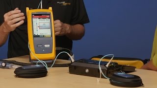 OptiFiber® Pro OTDR  Running a Test Part 2 By Fluke Networks [upl. by Tracay]