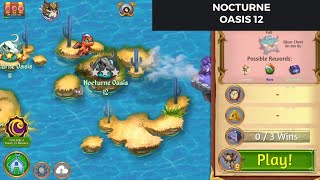 Merge Dragons  Nocturne Oasis 12  3 Stars 🌟🌟🌟  With Commentary [upl. by Ahsemrak143]