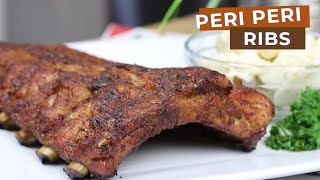 Peri Peri Ribs creating an amazing SPIN on ribs YOU will LOVE [upl. by Zeena]